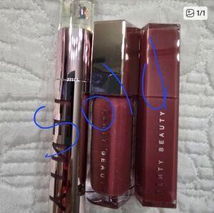 Fenty Beauty Gloss Trio - Shimmering Red and Pink